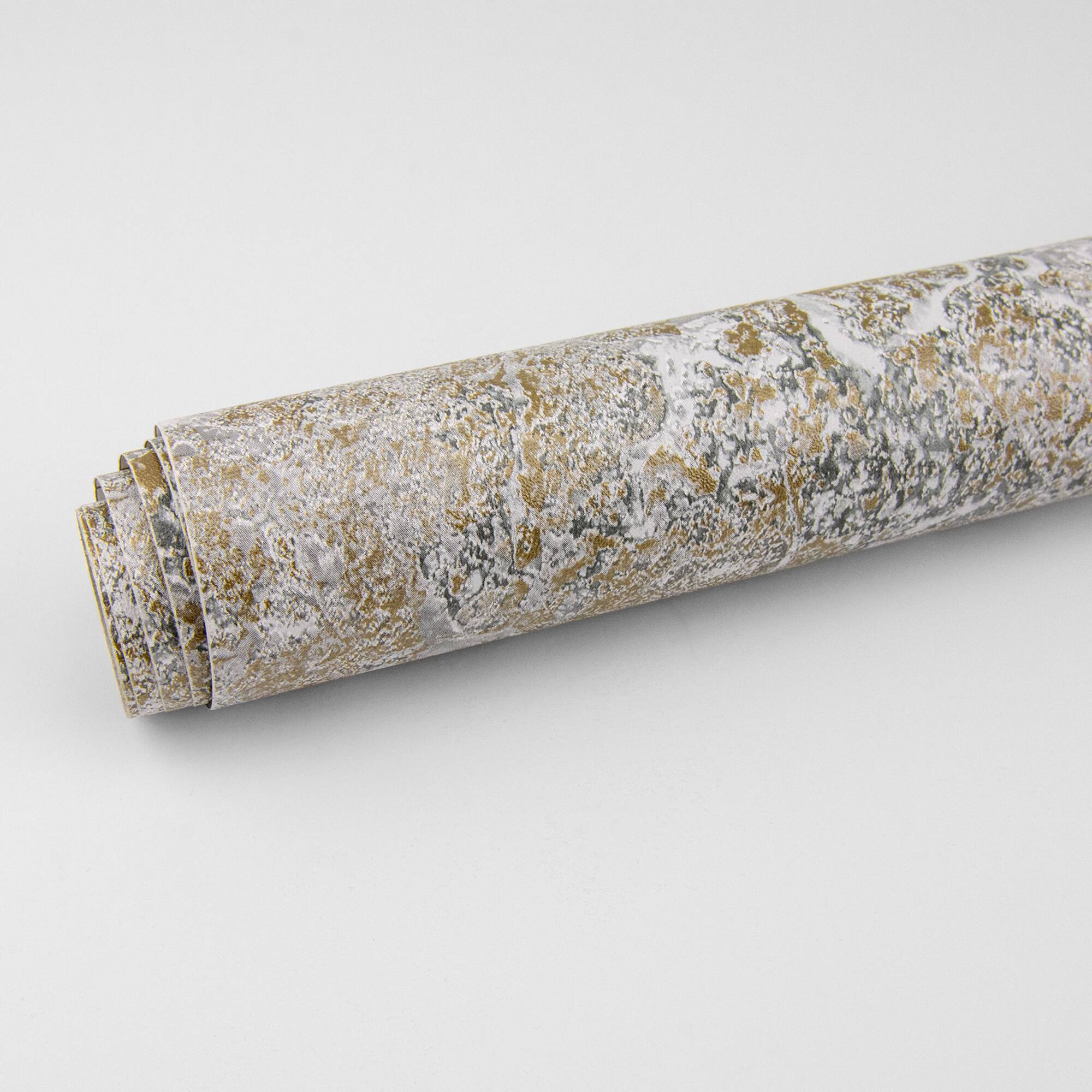 Fablon Marbre Gold Adhesive Film, 2ct.